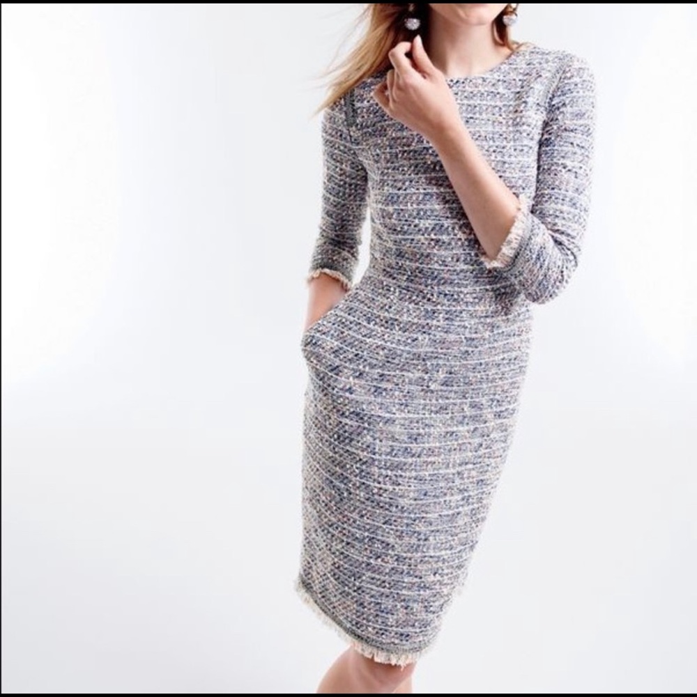 J. Crew tweed dress